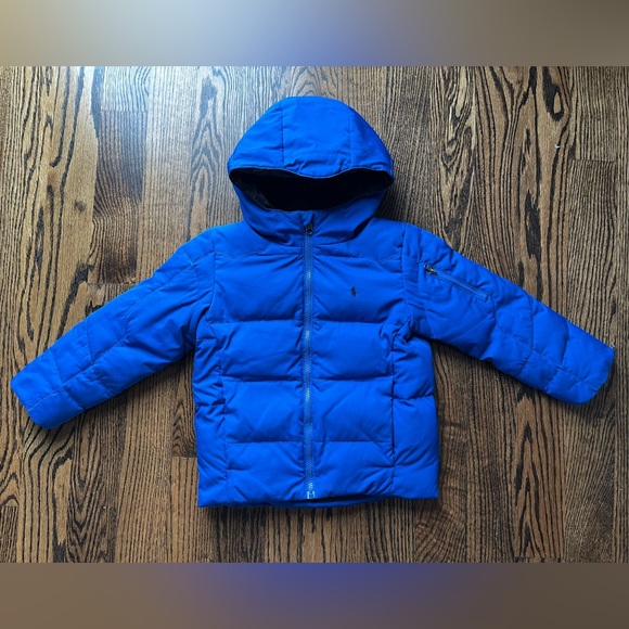 POLO by Ralph Lauren Down Hooded Jacket (Size 6) - Picture 1 of 10